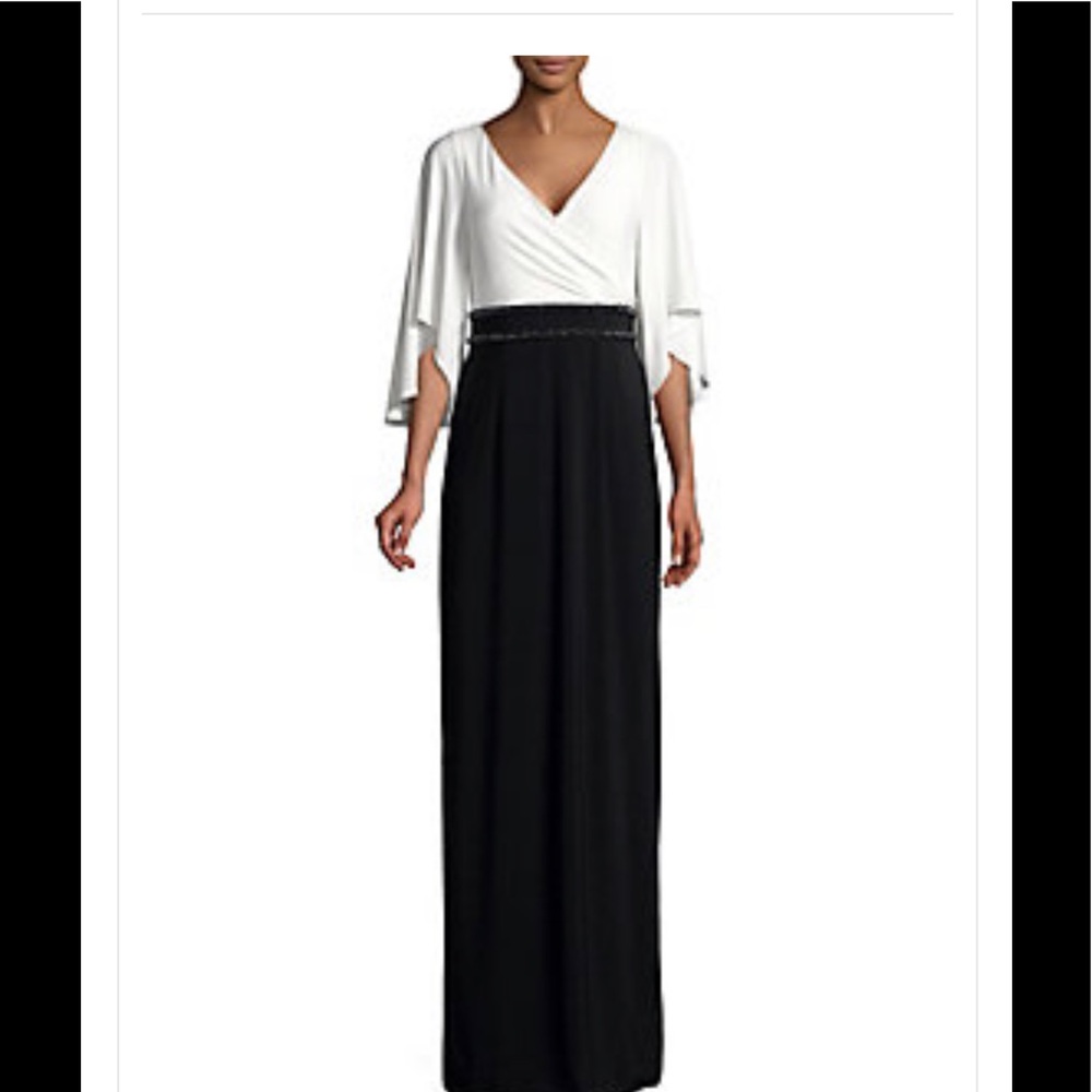 Adrianna Papell jersey gown sz 14